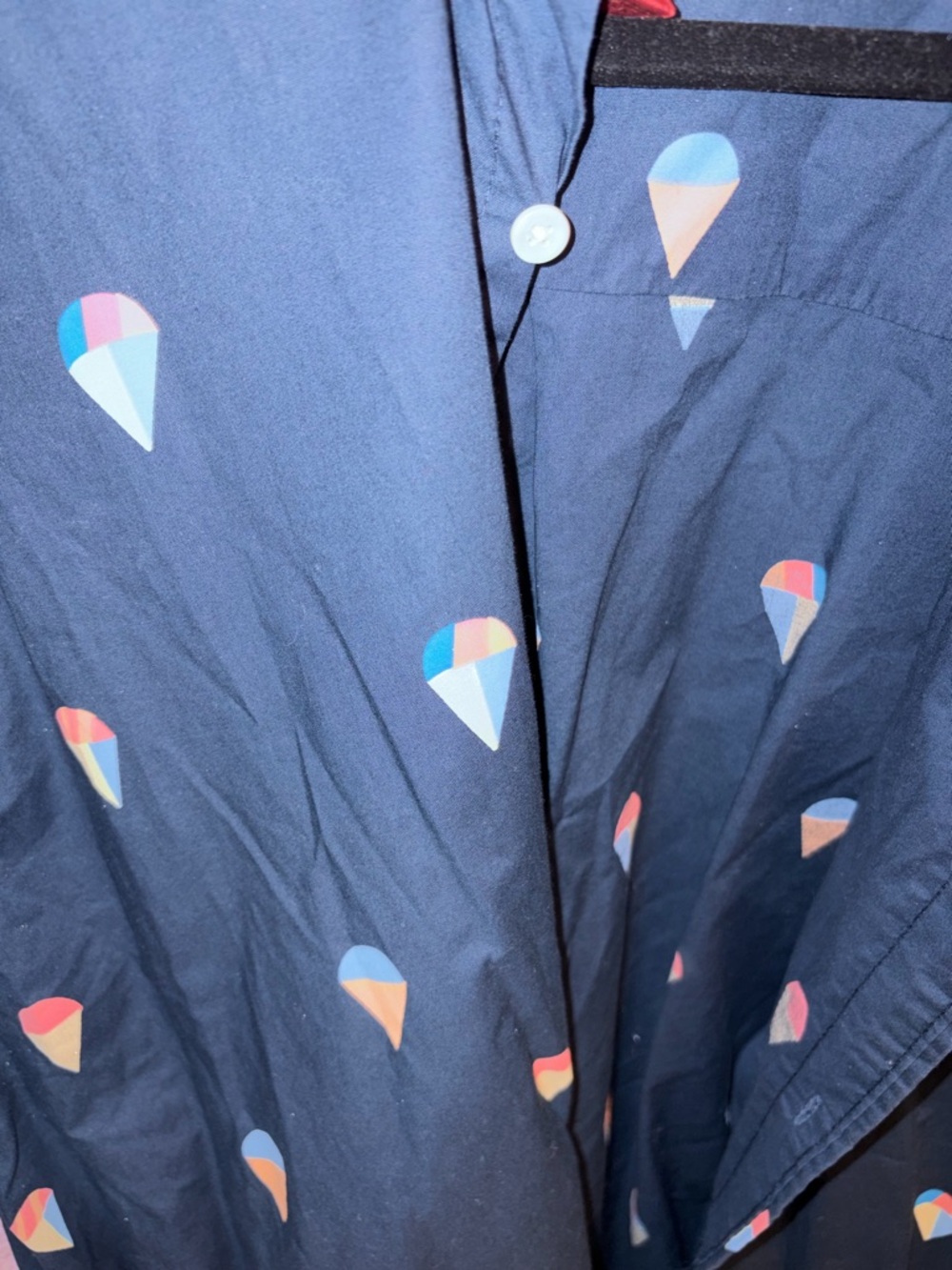 The Foundry Supply Co. Navy Shirt with Ice Cream Cone Print - Picture 3 of 3